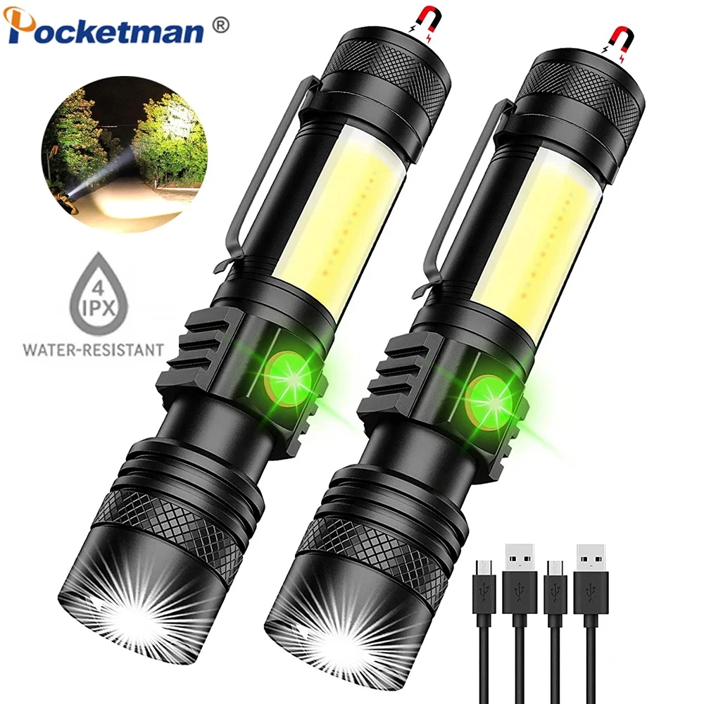 LED Magnetic Tail Flashlights Portable LED Flashlights Powerful Torch Tactical Flashlight Camping Flashlight Use 18650 Batteries
LED Magnetic Tail Flashlights Portable LED Flashlights Powerful Torch Tactical Flashlight Camping Flashlight Use 18650 Batteries