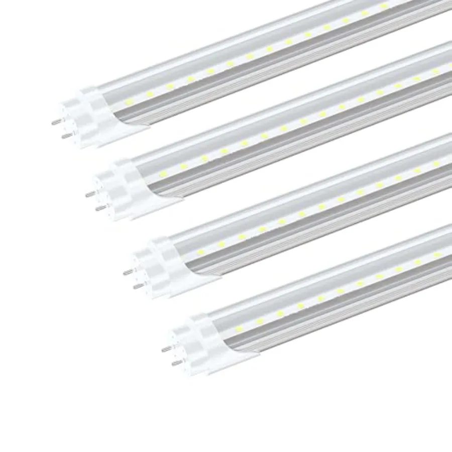 T8 LED 4Feet Type B Light Bulbs 22W 65W Eq. 3000LM 6000K Low Lumen Depreciation Ballast Bypass High Heat Dissipation 4 Feet LED
T8 LED 4Feet Type B Light Bulbs 22W 65W Eq. 3000LM 6000K Low Lumen Depreciation Ballast Bypass High Heat Dissipation 4 Feet LED