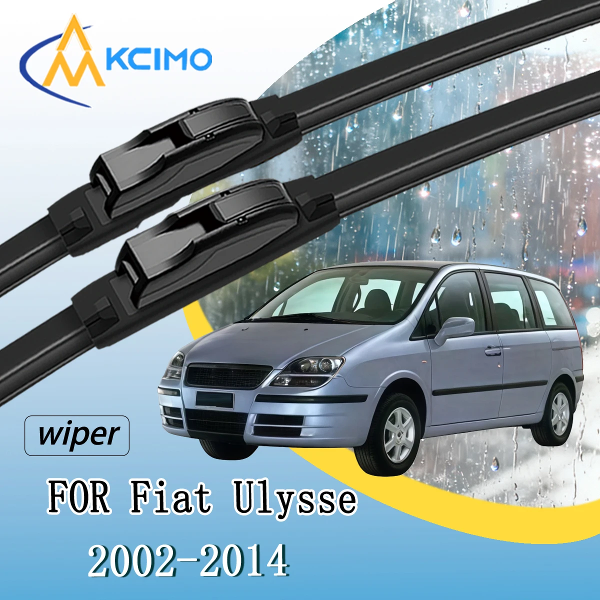Exact Fit Windshield Wiper Blades For Fiat Ulysse 2002-2014 Front Set All-Weather Streak-Free Wipers Easy Clip-On Installation
Exact Fit Windshield Wiper Blades For Fiat Ulysse 2002-2014 Front Set All-Weather Streak-Free Wipers Easy Clip-On Installation