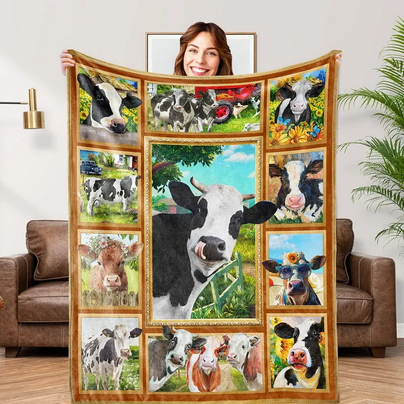 Cozy Cow Print Fleece Throw Blanket | Super Soft & Warm, Themed Farm Decor for Home and Gifts Flannel Fleece Blanket Dropship
Cozy Cow Print Fleece Throw Blanket | Super Soft & Warm, Themed Farm Decor for Home and Gifts Flannel Fleece Blanket Dropship