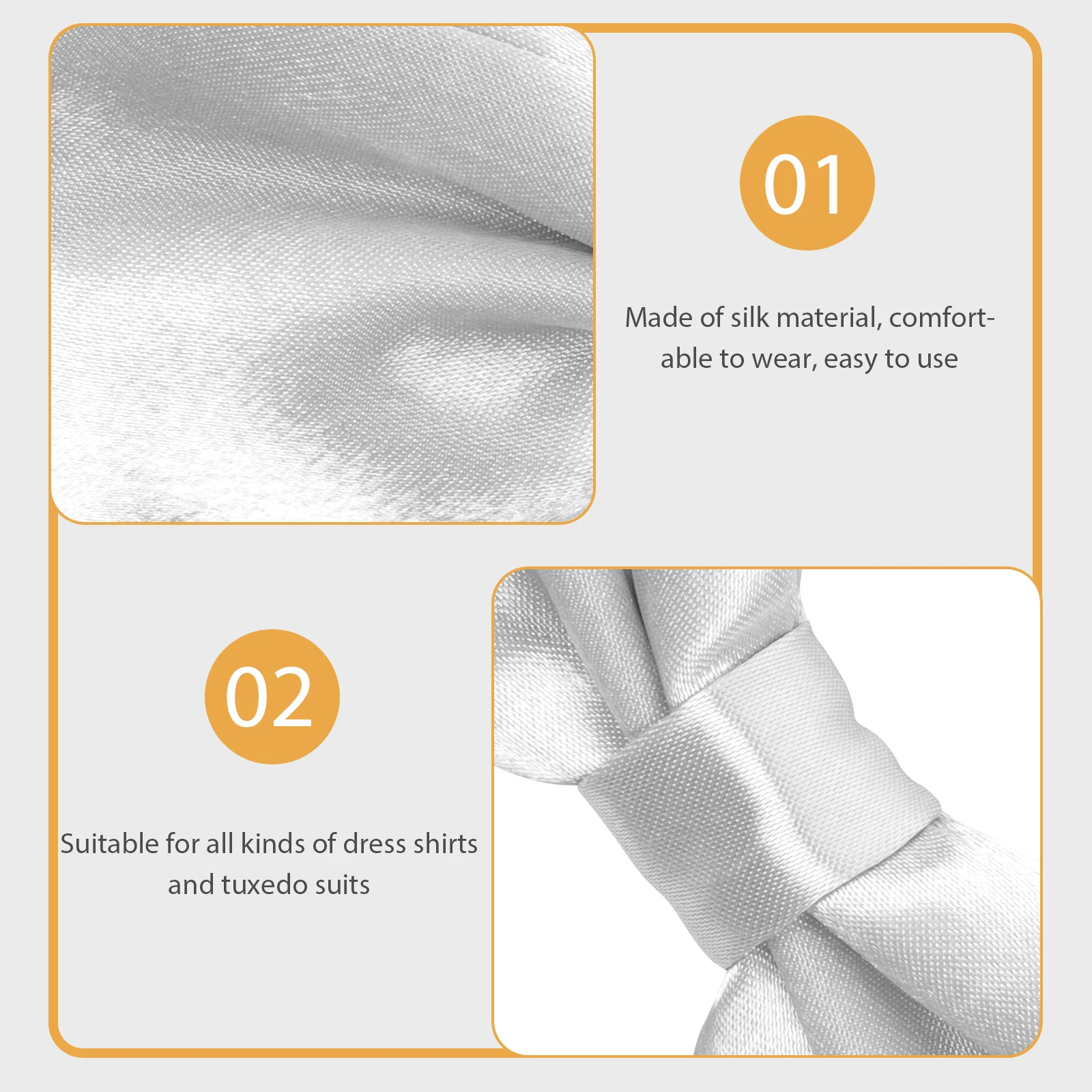 1 Set Men'S Silk Bow Tie Cummerbund Handkerchief Set Formal Adjustable Accessories For Wedding Tuxedo Business Party Pocket
1 Set Men'S Silk Bow Tie Cummerbund Handkerchief Set Formal Adjustable Accessories For Wedding Tuxedo Business Party Pocket
