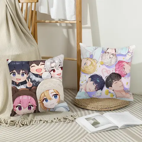 Kpop PLAVE Caligo pt Pillow Case Home Decoration Cushion Cover Suitable For Office Sofa Bedroom Car