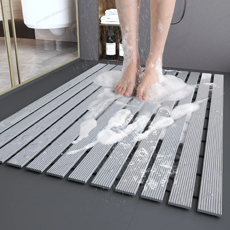 61*61cm Shower Room Anti-Slip Shower Pad, Waterproof Bathroom Floor Mat Fall-Proof Non-Slip Rug Suitable for Elderly
61*61cm Shower Room Anti-Slip Shower Pad, Waterproof Bathroom Floor Mat Fall-Proof Non-Slip Rug Suitable for Elderly