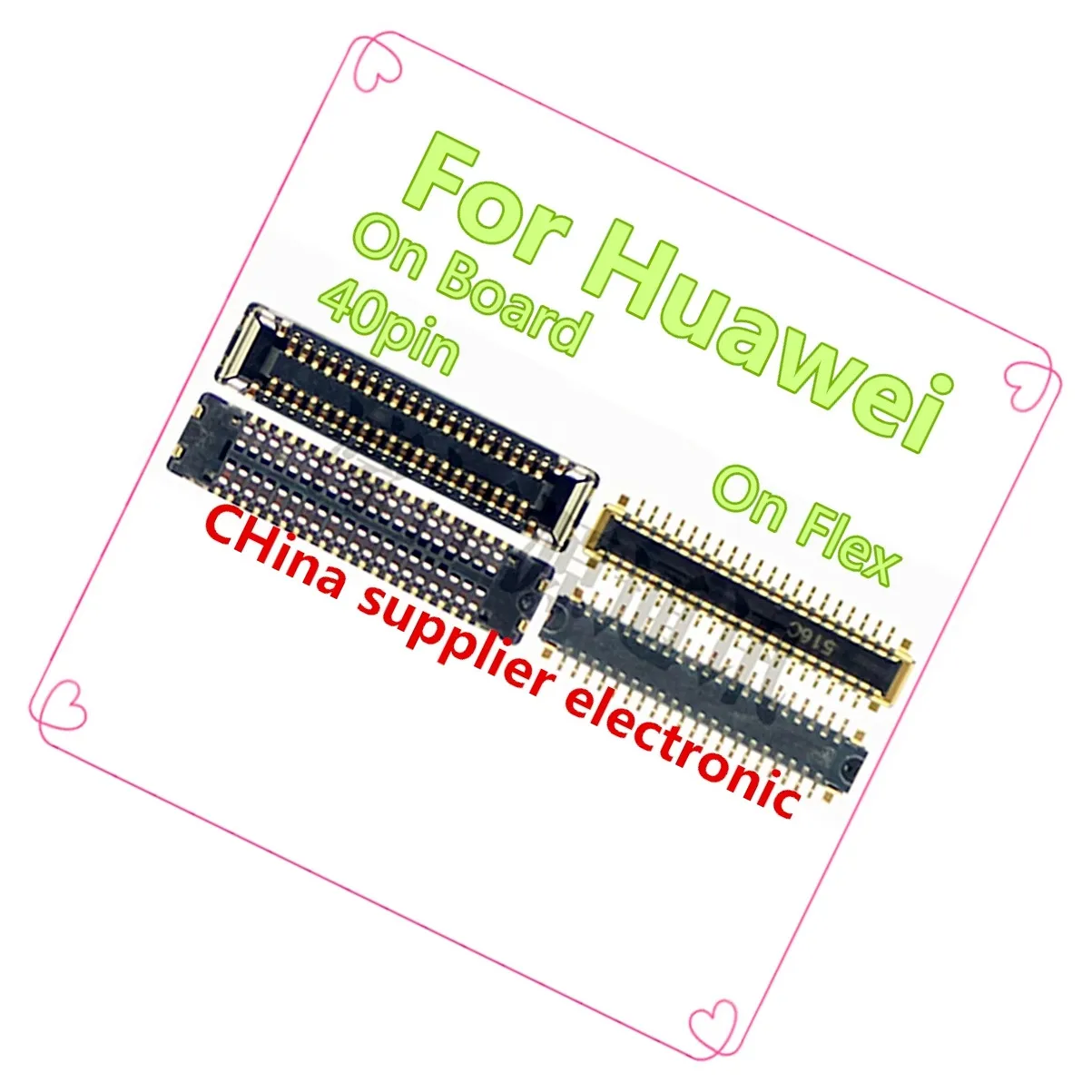 10-100Pcs/Lot For Huawei P30 P30PRO FPC Connector P30Lite Mate 10 Lite Head 5 Nova 4E Nova4E Honor 9i Charger On Board 40pin
10-100Pcs/Lot For Huawei P30 P30PRO FPC Connector P30Lite Mate 10 Lite Head 5 Nova 4E Nova4E Honor 9i Charger On Board 40pin