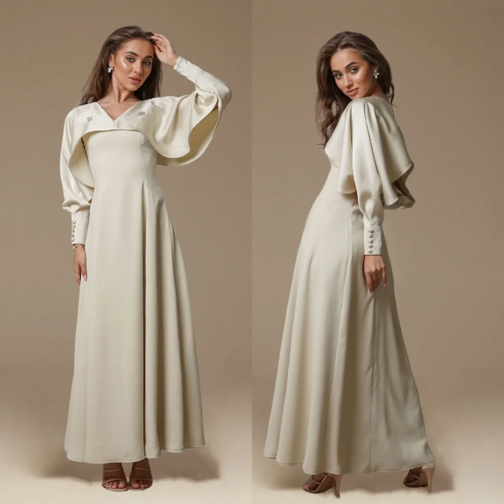 Customized Jersey Sequined Button V-neck A-line Midi Dresses Bespoke Occasion Homecoming Party Simple Sizes Available Elegant
Customized Jersey Sequined Button V-neck A-line Midi Dresses Bespoke Occasion Homecoming Party Simple Sizes Available Elegant