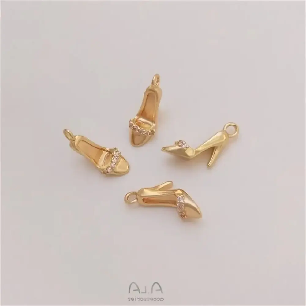 14K Gold-Color Girl Props Travel Series Pendant High Heels Milk Tea Mask Pendant DIY Jewelry Charm K308
14K Gold-Color Girl Props Travel Series Pendant High Heels Milk Tea Mask Pendant DIY Jewelry Charm K308