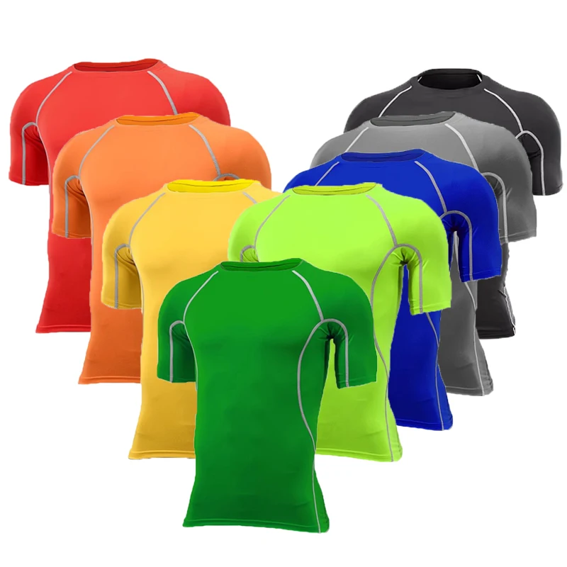 Men Compression Running Short Base T Shirt Male Fitness Sport Basketball Football Gym Camping Hiking Riding Bottom Tee Clothes 6
Men Compression Running Short Base T Shirt Male Fitness Sport Basketball Football Gym Camping Hiking Riding Bottom Tee Clothes 6