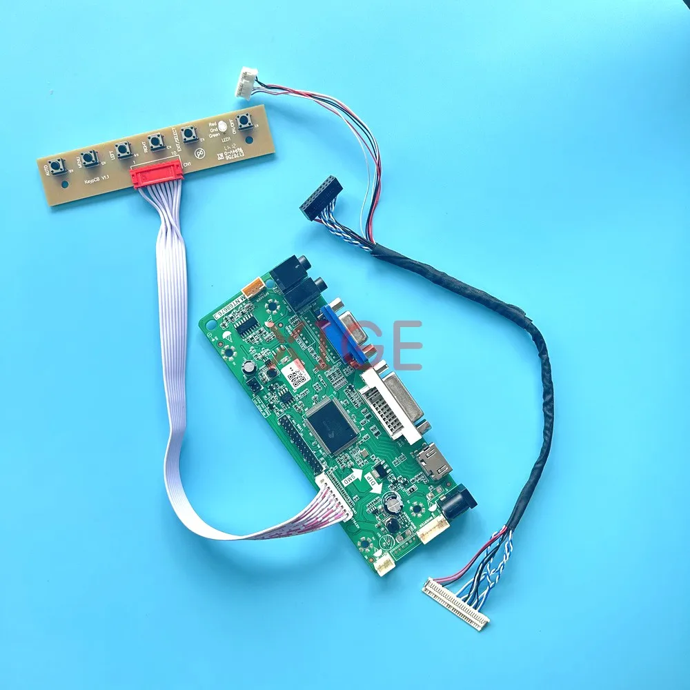 LCD Monitor Driver Controller Board Fit HSD100IFW1 HSD100IFW2 VGA DVI 30-Pin LVDS HDMI-Compatible 10.1" 1024*600 Kit DIY Screen
LCD Monitor Driver Controller Board Fit HSD100IFW1 HSD100IFW2 VGA DVI 30-Pin LVDS HDMI-Compatible 10.1" 1024*600 Kit DIY Screen