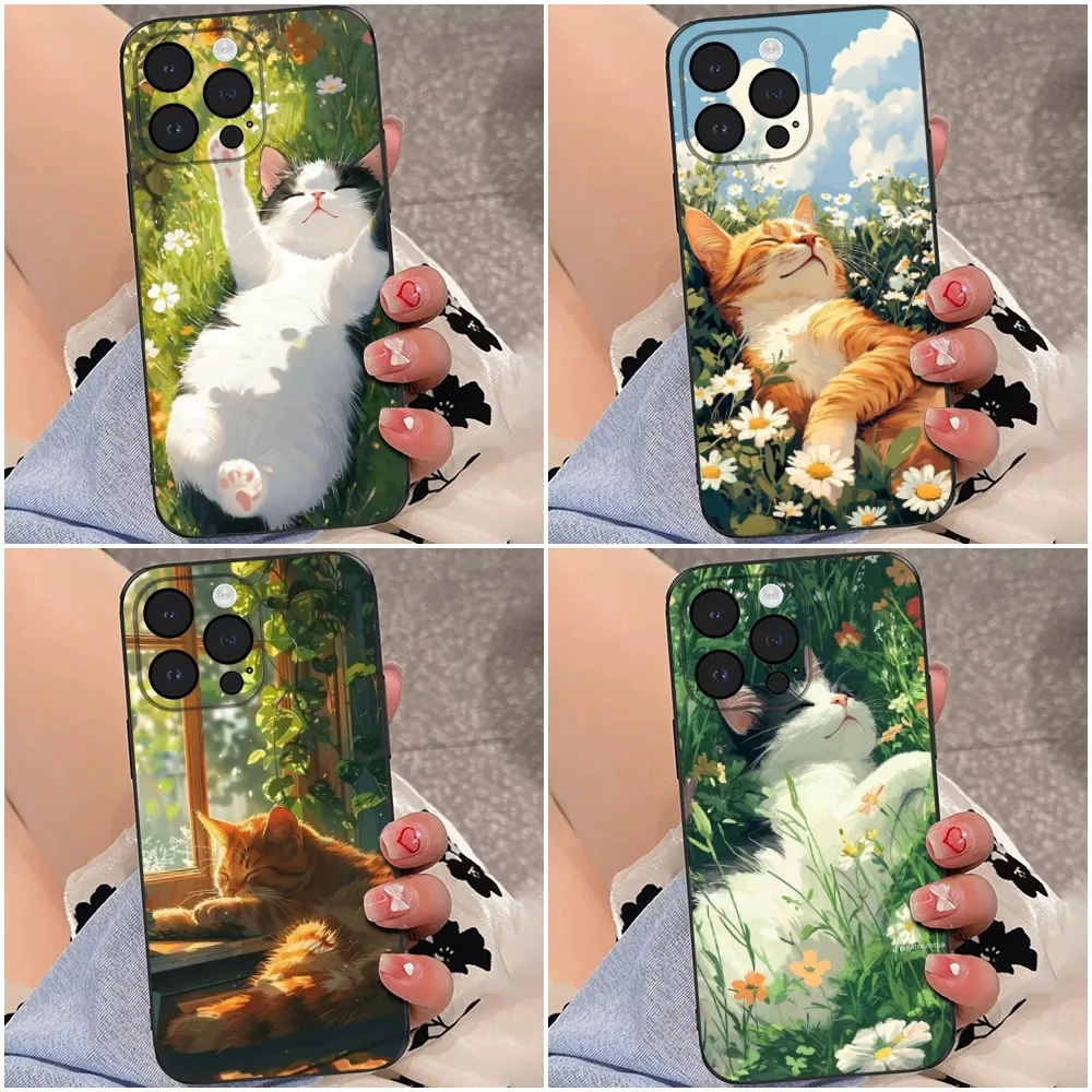 Cute cats Phone Case For iPhone 16,15,14,13,12,Pro,Max,11,7,8,Plus,XR,XS Max Shockproof Silicone Soft Shell
Cute cats Phone Case For iPhone 16,15,14,13,12,Pro,Max,11,7,8,Plus,XR,XS Max Shockproof Silicone Soft Shell