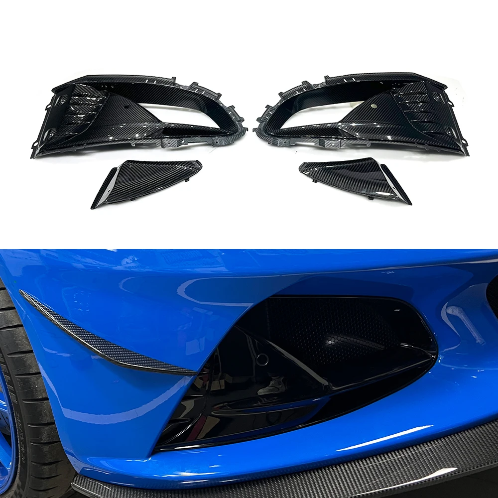 Front air outlet Real Dry Carbon Fiber For Lotus Emira Trim Body Kits Car Accessories Auto Parts
Front air outlet Real Dry Carbon Fiber For Lotus Emira Trim Body Kits Car Accessories Auto Parts