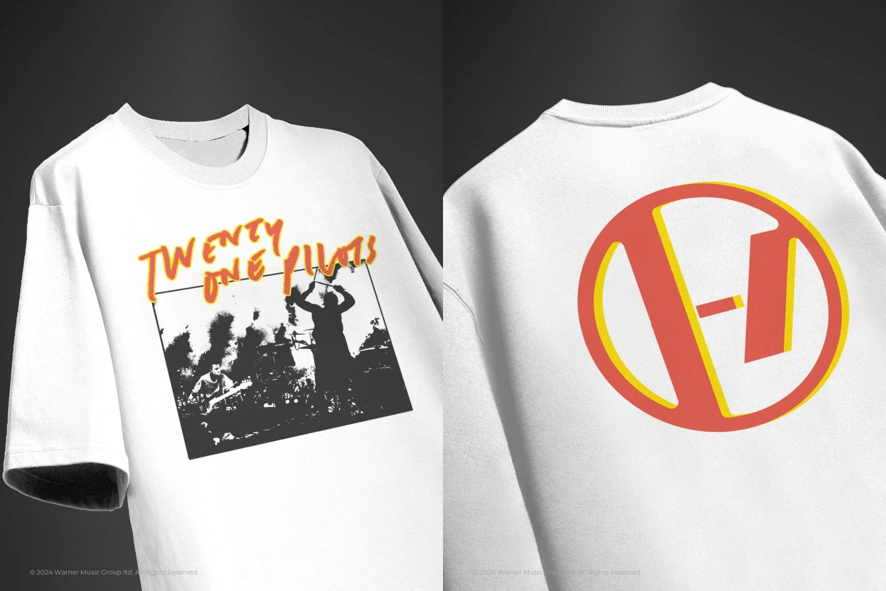 Hip Hop Street T-shirt Men's Twenty One Pilots Band World Tour Back Short Sleeves Oversized Rapper Rock Punk Unisex Sportswear
Hip Hop Street T-shirt Men's Twenty One Pilots Band World Tour Back Short Sleeves Oversized Rapper Rock Punk Unisex Sportswear