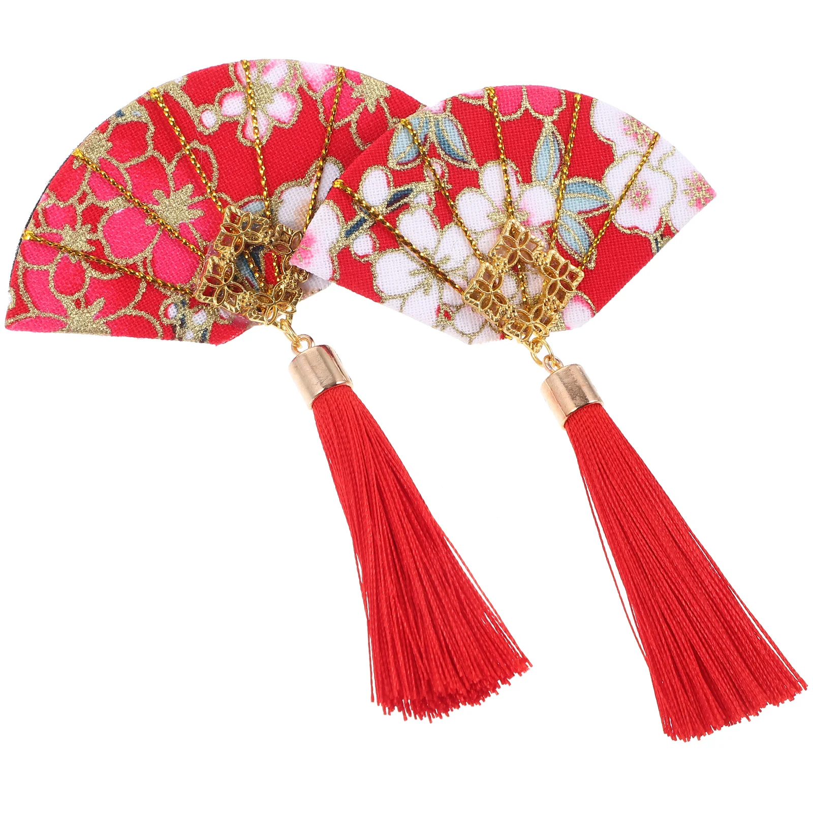 2 Pcs Hair Japanese Accessories Kids for Girls Cute Pin Big Clips Red Fabric Tassel Hairpin Bride
2 Pcs Hair Japanese Accessories Kids for Girls Cute Pin Big Clips Red Fabric Tassel Hairpin Bride