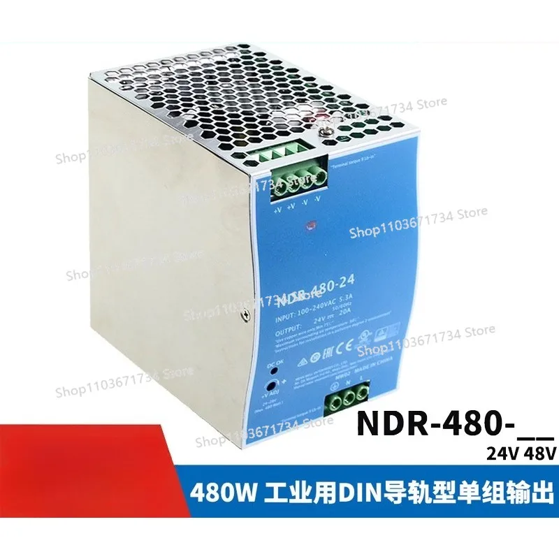 NDR-480 220 To 24/48V Rail 20A Switching Power Supply DRP Transformer PLC Drive Industrial Control W
NDR-480 220 To 24/48V Rail 20A Switching Power Supply DRP Transformer PLC Drive Industrial Control W