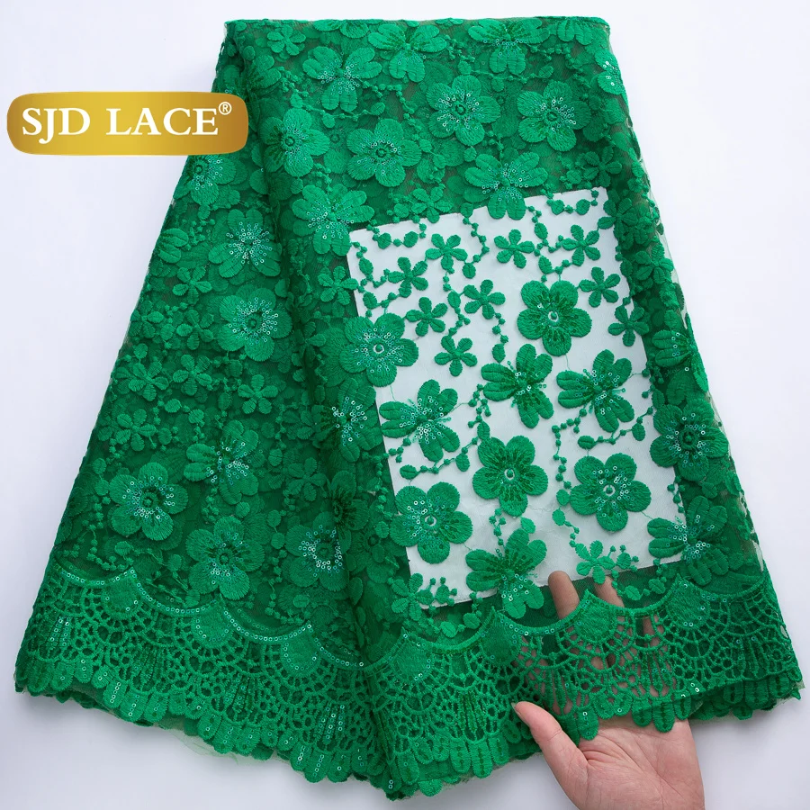SJD LACE Nigerian French Sequins Mesh Lace Fabrics 5Yards 2025 New African Milk Silk Net Lace for Women Wedding Dresses Sew 4412
SJD LACE Nigerian French Sequins Mesh Lace Fabrics 5Yards 2025 New African Milk Silk Net Lace for Women Wedding Dresses Sew 4412