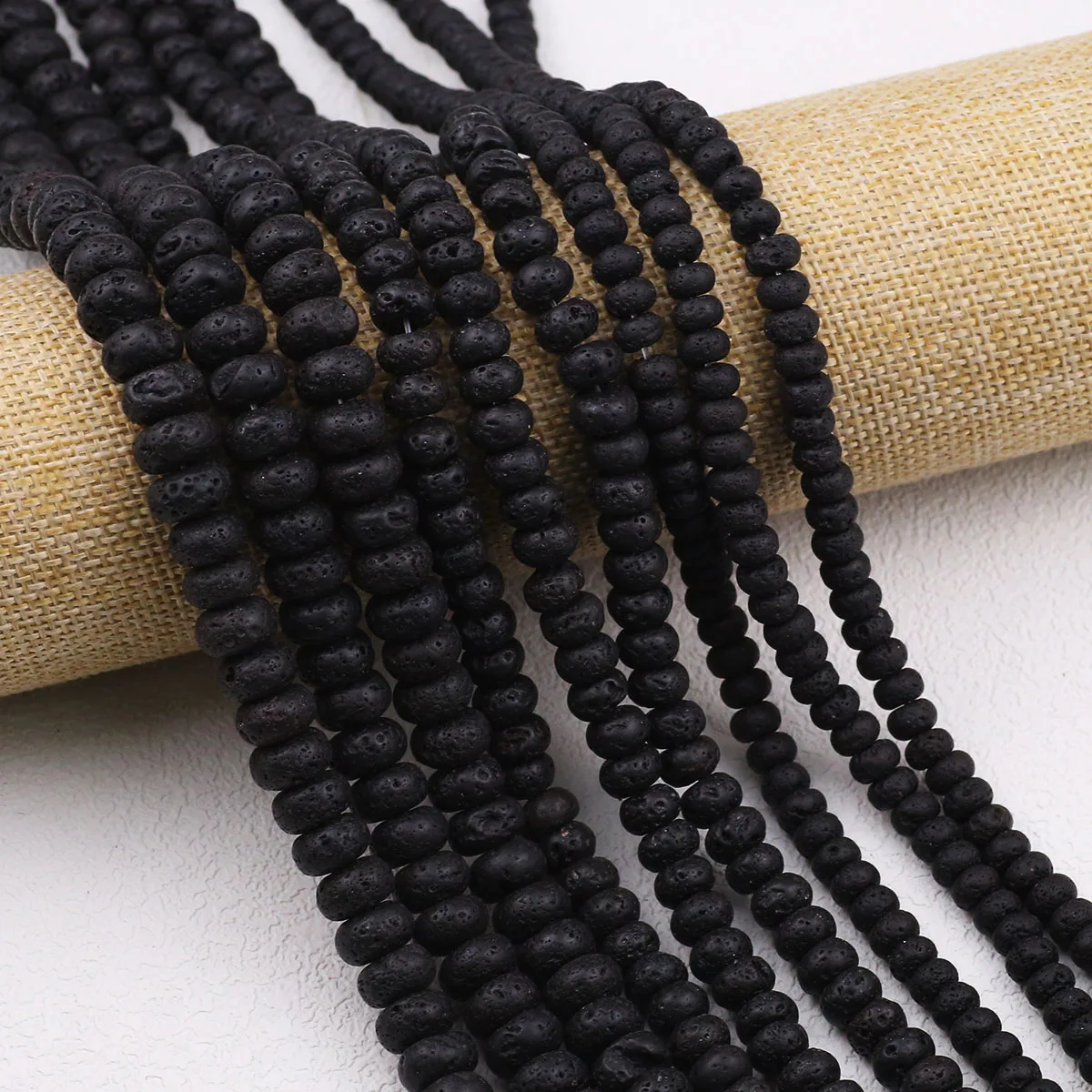 Beads Natural Lava Stone black Volcanics 6/8/10MM Round Spacer Loose Bead for Jewelry Making Necklace Bracelets Accessories
Beads Natural Lava Stone black Volcanics 6/8/10MM Round Spacer Loose Bead for Jewelry Making Necklace Bracelets Accessories