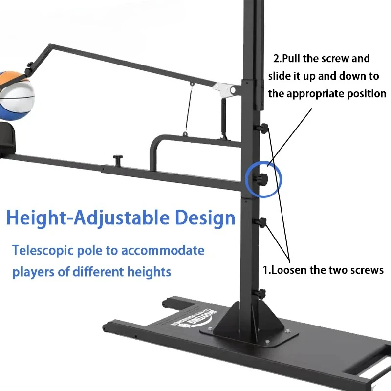 New Product Indoor And Outdoor Universal Basketball Shooting Training Machine For Basketball Trainers
New Product Indoor And Outdoor Universal Basketball Shooting Training Machine For Basketball Trainers