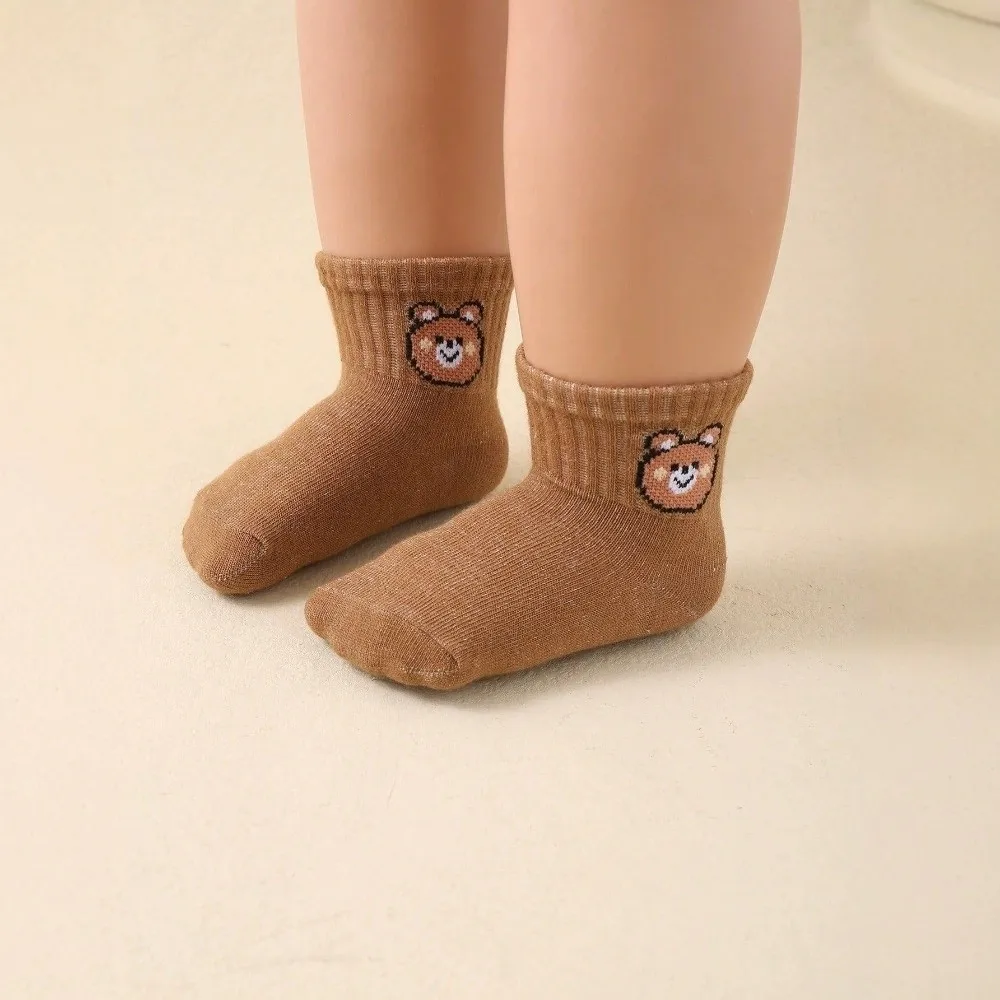 10 Pairs NEW Cartoon Bears Mid-Calf Socks Elastic Band Solid Color Short Socks Breathable Soft Cotton Children Socks Daily Use
10 Pairs NEW Cartoon Bears Mid-Calf Socks Elastic Band Solid Color Short Socks Breathable Soft Cotton Children Socks Daily Use