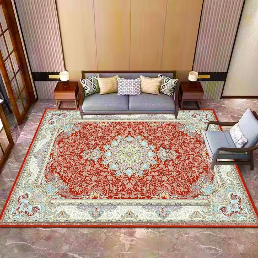 Classic Persia Carpet for Living Room Retro Style Decoration Home Rugs for Bedroom Large Area Non-slip Washable Lounge Floor Mat
Classic Persia Carpet for Living Room Retro Style Decoration Home Rugs for Bedroom Large Area Non-slip Washable Lounge Floor Mat