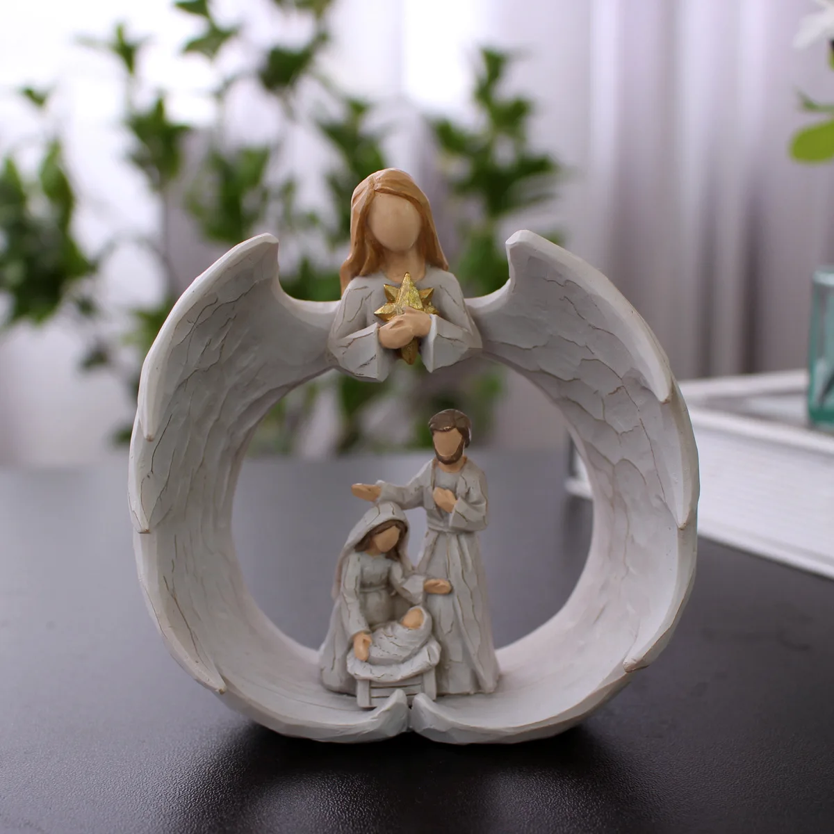 Creative Angel Ornament Resin Crafts Home Decoration Jesus Ornament Give Mother's Day Gift
Creative Angel Ornament Resin Crafts Home Decoration Jesus Ornament Give Mother's Day Gift