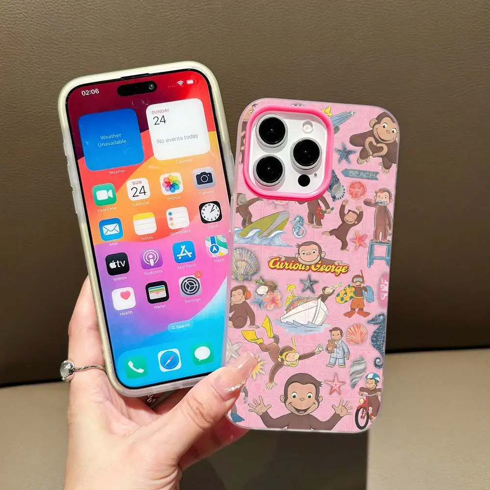 Чехол для телефона Curious George Monkey Jelly, двухслойный, розово-красный, для iPhone 17 16 15 14 13 12 11 Air Pro Max Plus, защитный
Чехол для телефона Curious George Monkey Jelly, двухслойный, розово-красный, для iPhone 17 16 15 14 13 12 11 Air Pro Max Plus, защитный