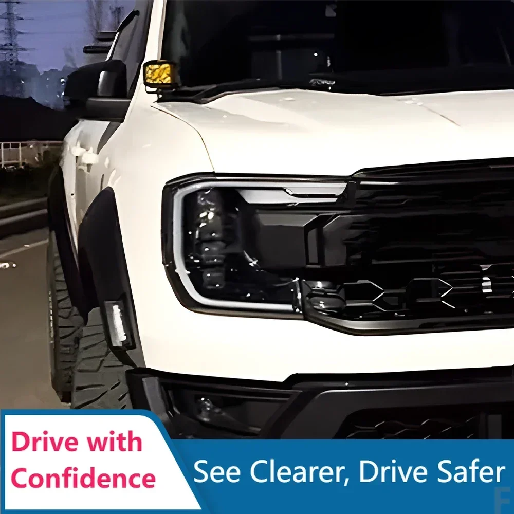 Upgraded Dynamic DRL 4 Projector Lens Tool Car Accessories Car Front Lamps For Ford Ranger 2022-2024 LED Auto Headlight Assembly
Upgraded Dynamic DRL 4 Projector Lens Tool Car Accessories Car Front Lamps For Ford Ranger 2022-2024 LED Auto Headlight Assembly