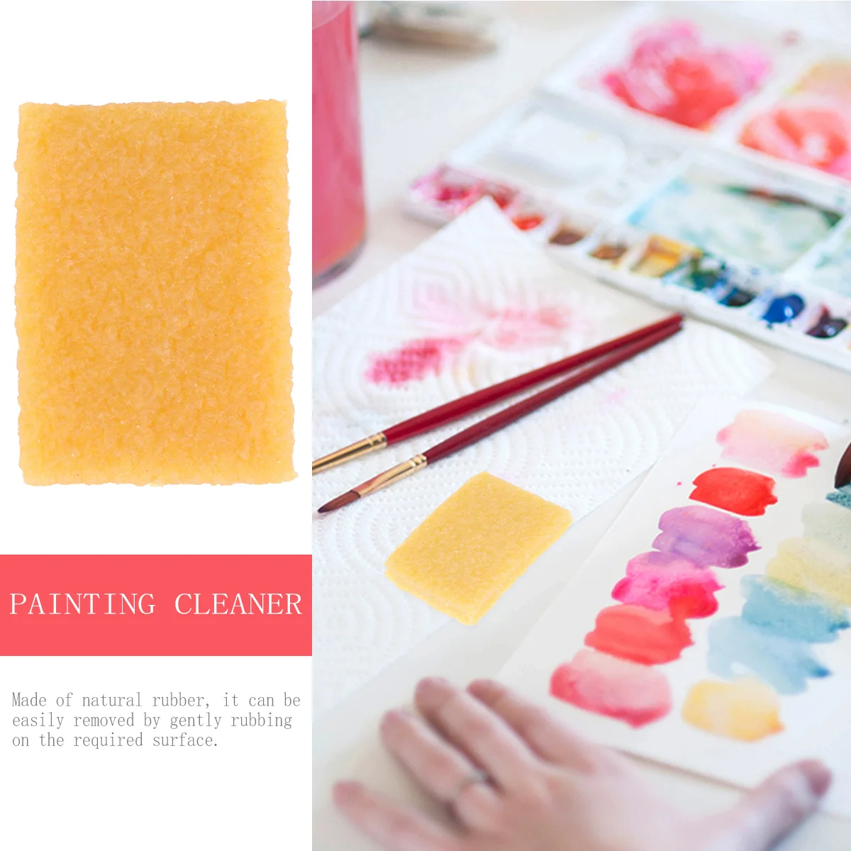 3 pcs Watercolor Blank Cleaning Brush Art Masking Fluid Rubber Eraser Natural Lightweight Round Edge-Polished Painting Tool For
3 pcs Watercolor Blank Cleaning Brush Art Masking Fluid Rubber Eraser Natural Lightweight Round Edge-Polished Painting Tool For