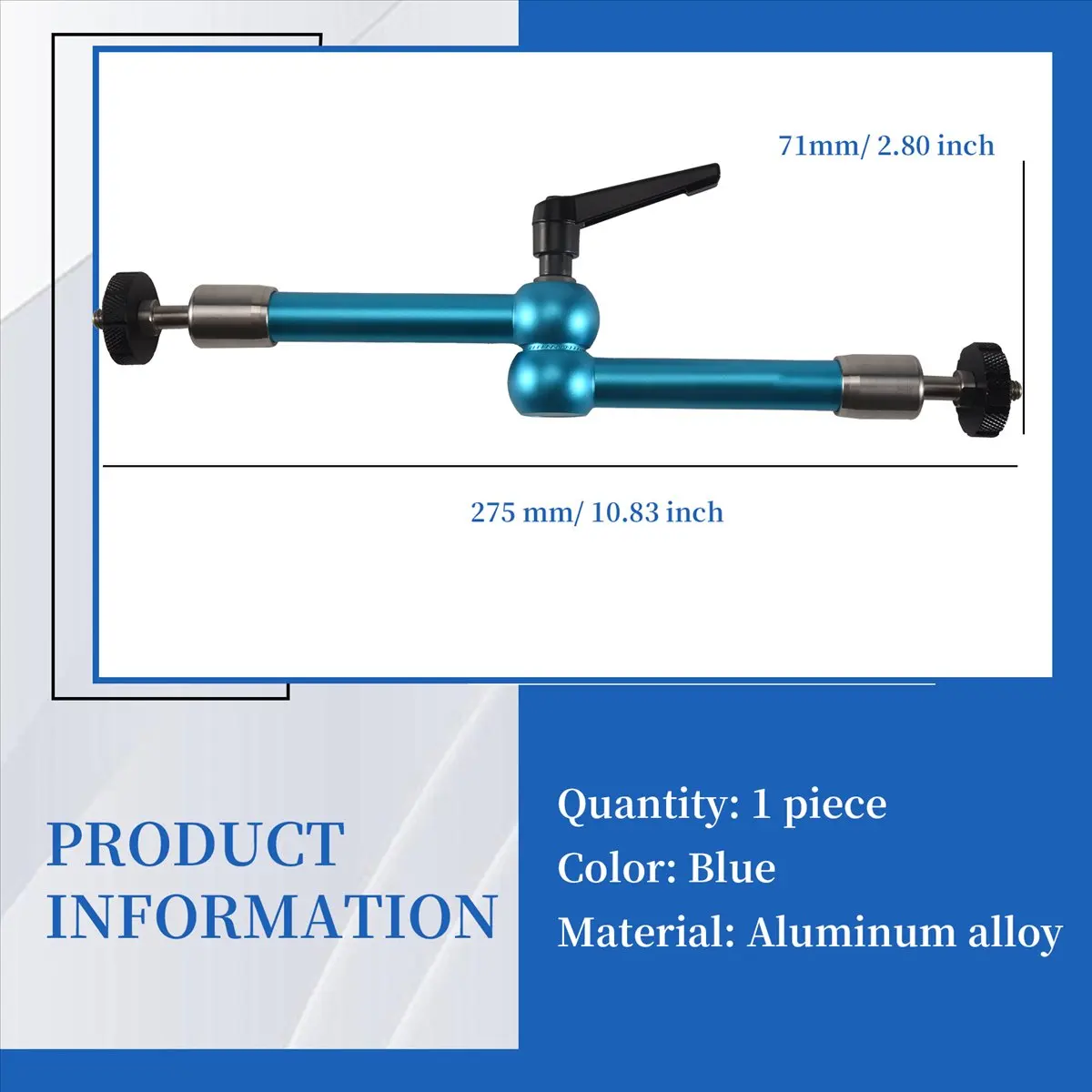 N05R YELANGU 11 Inch Magic Articulated Arm Magic Arm Rig Head for Mounting Monitor Video Light DSLR Camera Studio Accessories
N05R YELANGU 11 Inch Magic Articulated Arm Magic Arm Rig Head for Mounting Monitor Video Light DSLR Camera Studio Accessories