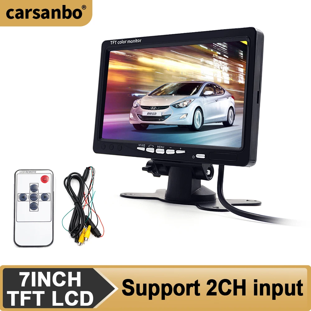 Carsanbo For Truck Bus Truck 7 inch Monitor LCD Color Rear View Parking Display Reverse Backup Monitor
Carsanbo For Truck Bus Truck 7 inch Monitor LCD Color Rear View Parking Display Reverse Backup Monitor