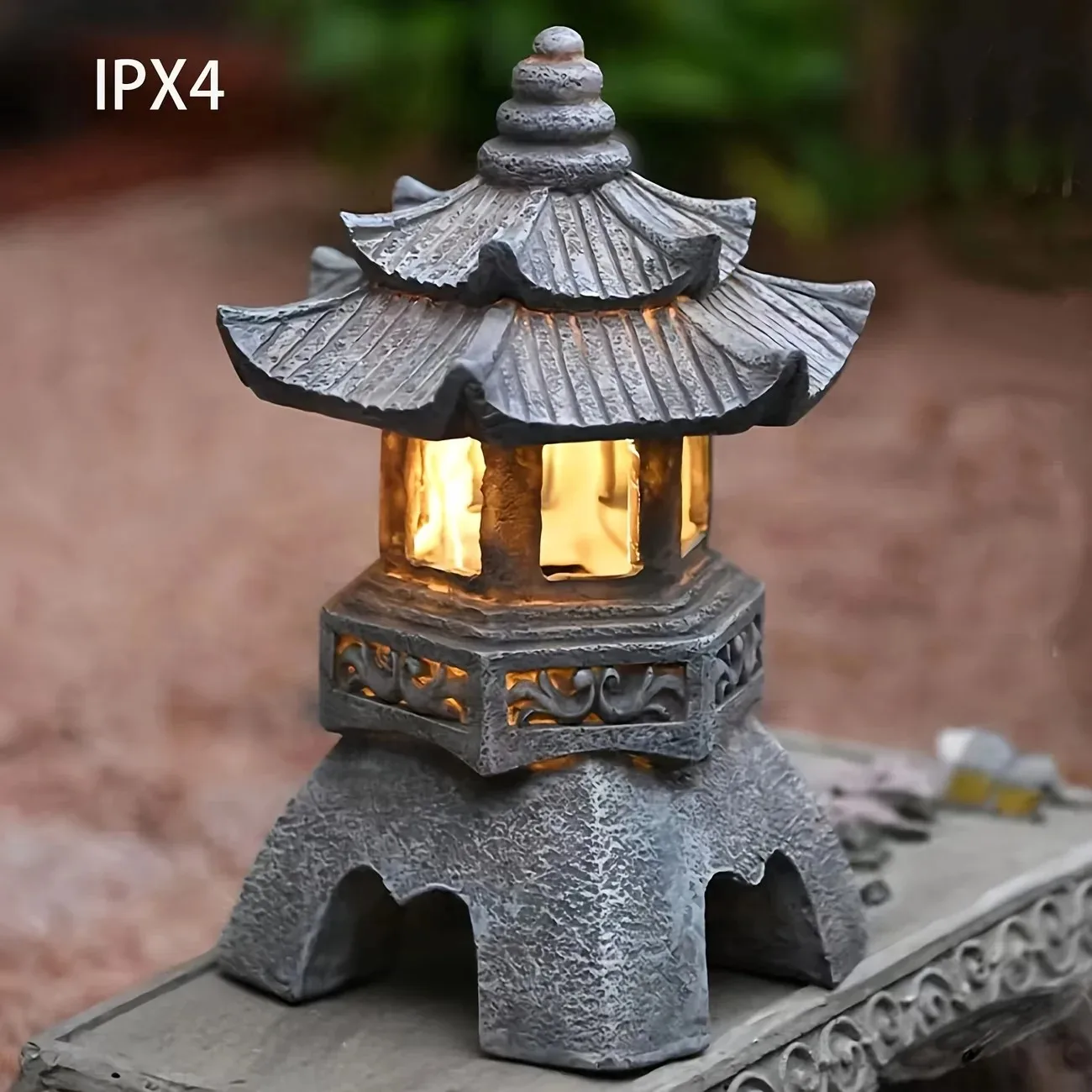 1PC Outdoor/Indoor Zen Decorations - Solar Powered Pagoda Lantern Statue Perfect Patio Decoration Gift
1PC Outdoor/Indoor Zen Decorations - Solar Powered Pagoda Lantern Statue Perfect Patio Decoration Gift