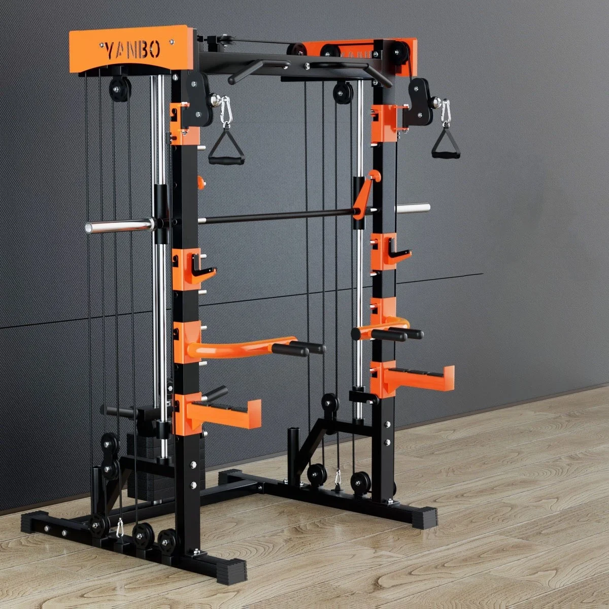 Hot Selling Multi-Function Home Gym Power Cage Fitness Bodybuilding Equipment With High Quality Station
Hot Selling Multi-Function Home Gym Power Cage Fitness Bodybuilding Equipment With High Quality Station