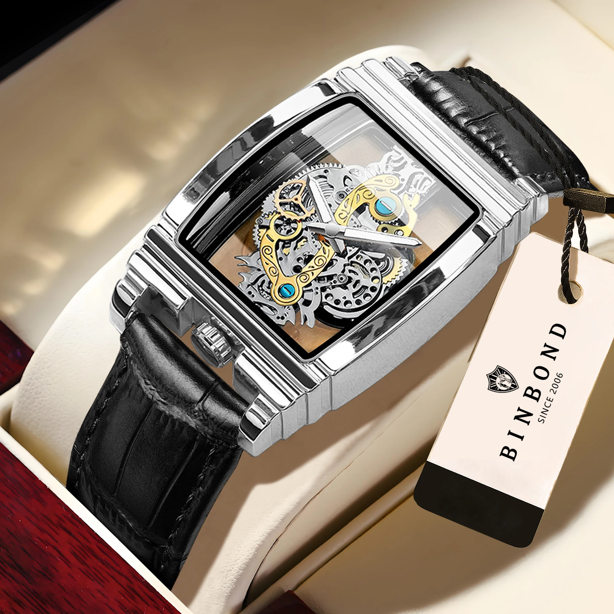 BINBOND Orginal Brand Precise Quartz Wristwatches For Men Luxury Luminous Waterproof hollow-out men's Watch Durable Casual Reloj
BINBOND Orginal Brand Precise Quartz Wristwatches For Men Luxury Luminous Waterproof hollow-out men's Watch Durable Casual Reloj