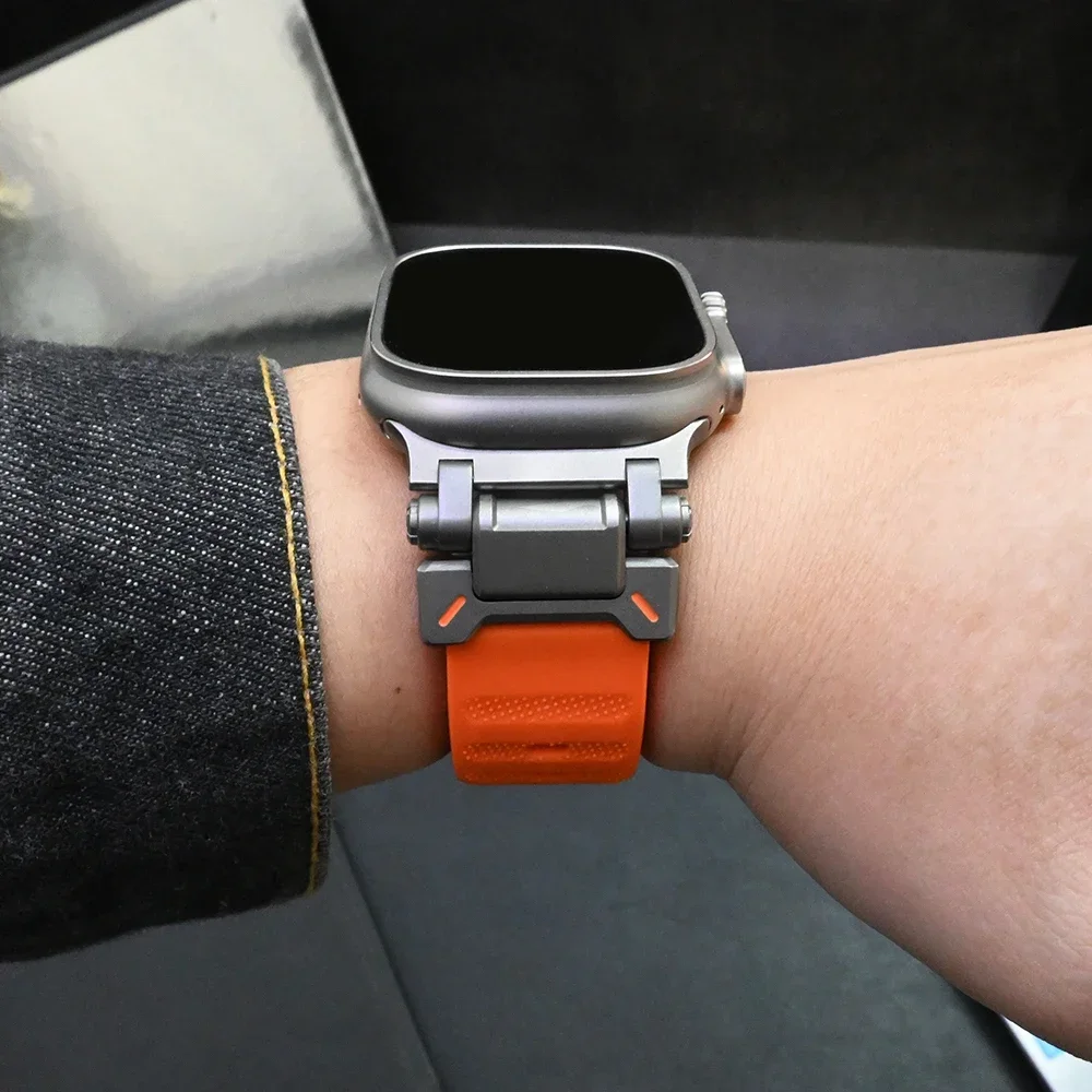Ремешок силиконовый для Apple Watch Ultra 2, люксовый мягкий браслет для Iwatch Series 9 8 7 45 мм 6 5 4 Se 4 3 44 мм 42 мм 49 мм
Ремешок силиконовый для Apple Watch Ultra 2, люксовый мягкий браслет для Iwatch Series 9 8 7 45 мм 6 5 4 Se 4 3 44 мм 42 мм 49 мм