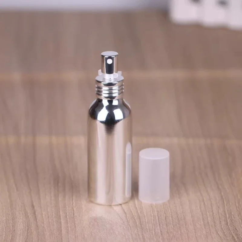 30ml/50ml/100ml Bright Silver Aluminum Empty Spray Bottle Mini Travel Refillable Perfume Cosmetic Container Sprayer Atomizer
30ml/50ml/100ml Bright Silver Aluminum Empty Spray Bottle Mini Travel Refillable Perfume Cosmetic Container Sprayer Atomizer