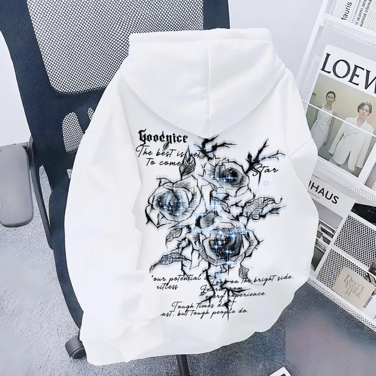 Creative Simple Rose Long Sleeve Loose Casual Fashion Children's Hoodie Warm Sweatshirt Pullover Kids Sweaters for Boy and Girls
Creative Simple Rose Long Sleeve Loose Casual Fashion Children's Hoodie Warm Sweatshirt Pullover Kids Sweaters for Boy and Girls