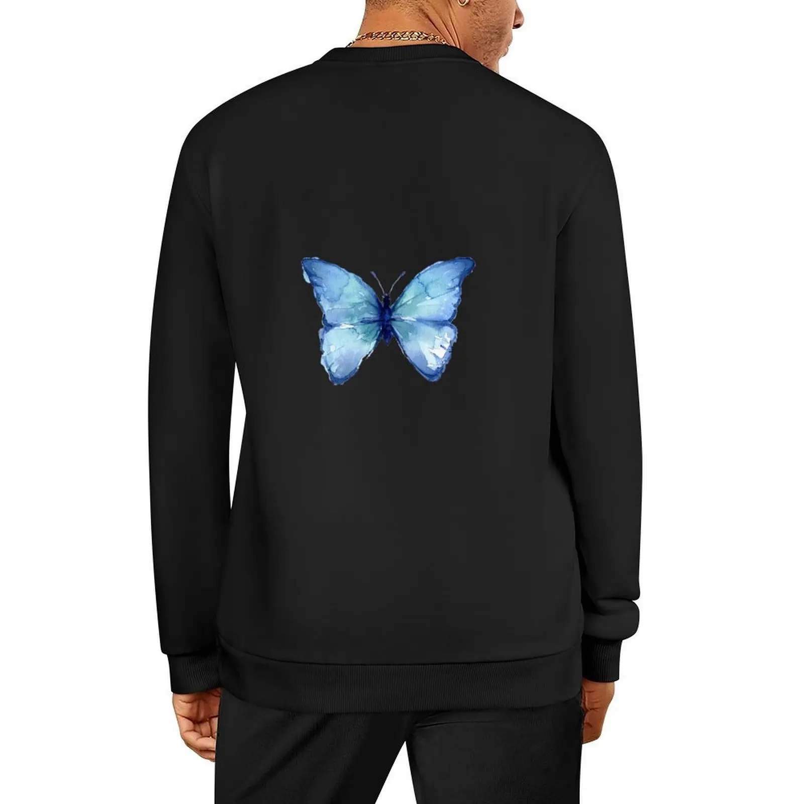 Blue Watercolor Butterfly Pullover men's coat men wear anime clothing mens clothing oversize sweatshirt
Blue Watercolor Butterfly Pullover men's coat men wear anime clothing mens clothing oversize sweatshirt