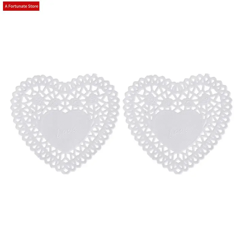 200X 4 Inch White Love Heart Paper Lace Doilies Doily For Cardmaking Scrapbooking-A78G
200X 4 Inch White Love Heart Paper Lace Doilies Doily For Cardmaking Scrapbooking-A78G