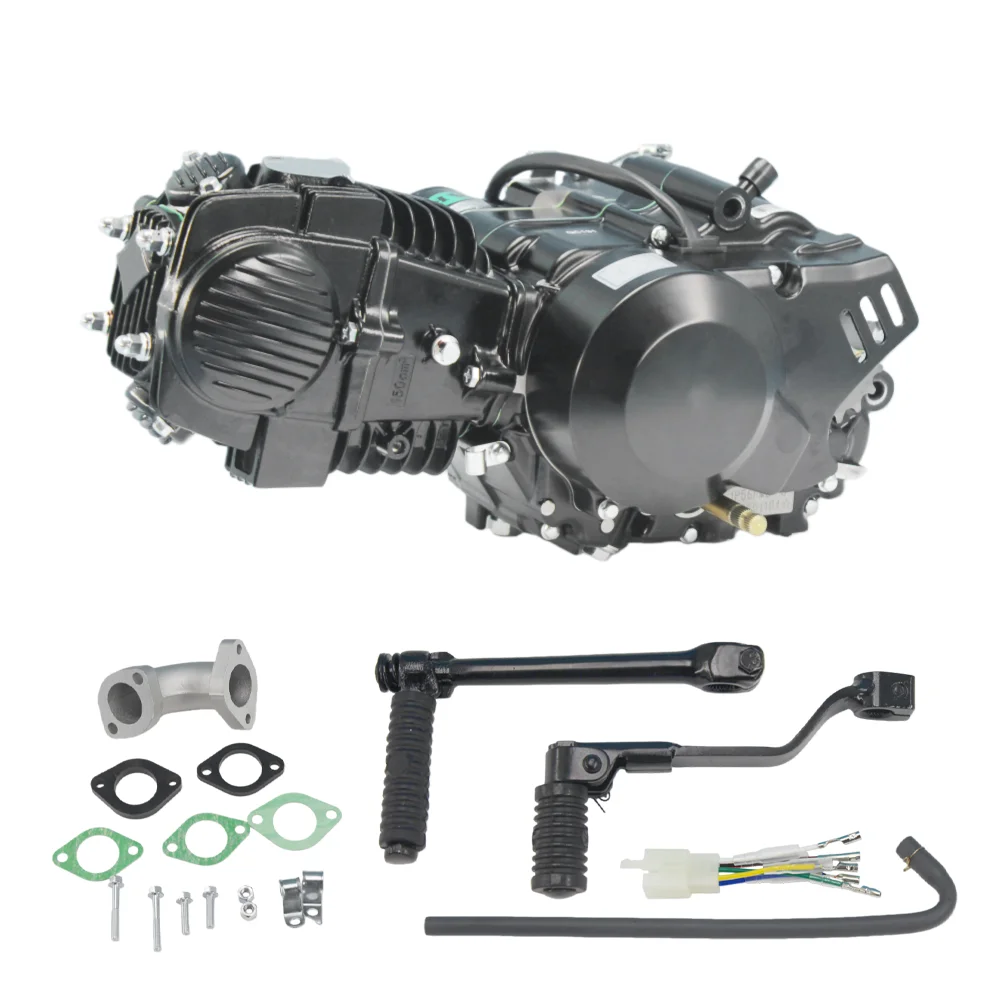 Yinxiang150-5cc Oil Cooling Kick Start Engine Pit Dirt Bike Motorcycle YX150-5cc Manual Clutch ENGINE Black
Yinxiang150-5cc Oil Cooling Kick Start Engine Pit Dirt Bike Motorcycle YX150-5cc Manual Clutch ENGINE Black