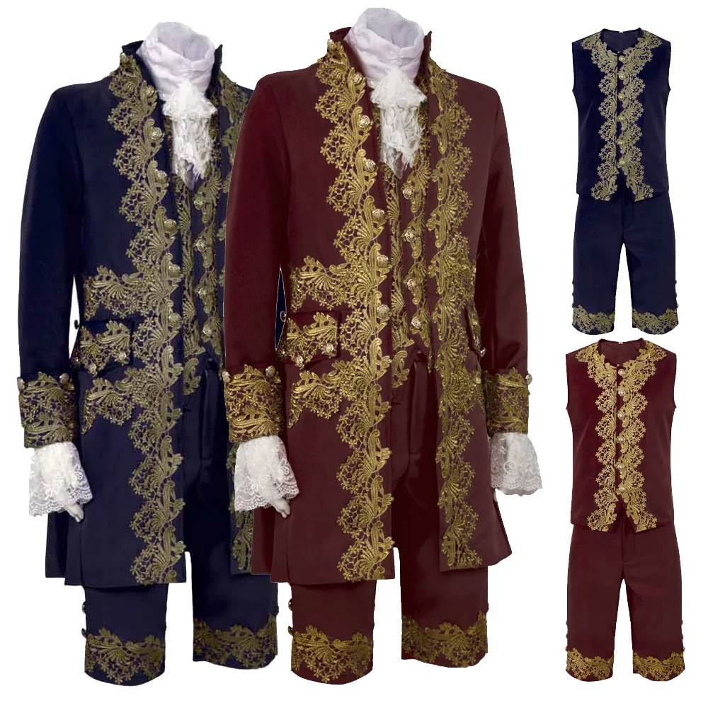 Victoria Cosplay Court Costume Uniform Coat Vest Pants for Adult Men Women Clothes Fantasy Outfits Halloween Carnival Party Suit
Victoria Cosplay Court Costume Uniform Coat Vest Pants for Adult Men Women Clothes Fantasy Outfits Halloween Carnival Party Suit