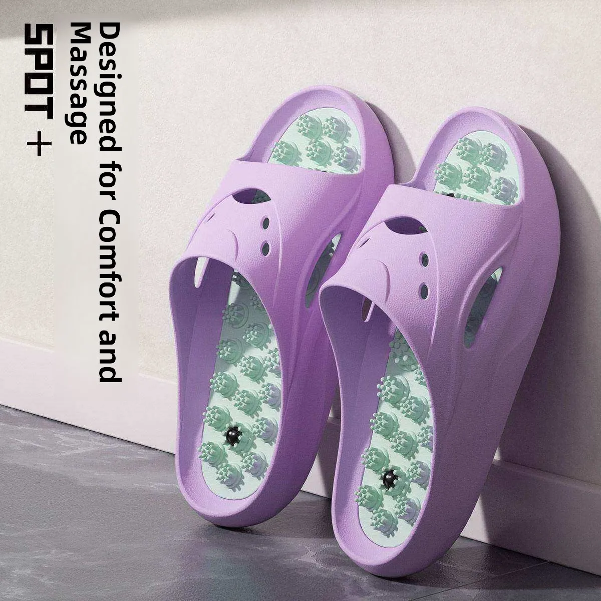 Women's Foot Bottom Pressure Board Slippers Indoor Home Bathroom Slip-resistant EVA Comfortable Breathable Home Slippers
Women's Foot Bottom Pressure Board Slippers Indoor Home Bathroom Slip-resistant EVA Comfortable Breathable Home Slippers