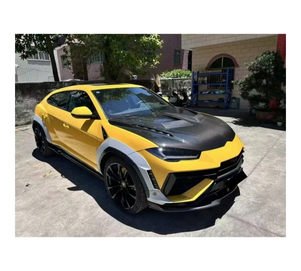 1016 Style Dry Carbon Fiber Body Kit Front Lip Rear Diffuser Spoiler Engine Hood for Lamborghini URUS S Car Parts
1016 Style Dry Carbon Fiber Body Kit Front Lip Rear Diffuser Spoiler Engine Hood for Lamborghini URUS S Car Parts