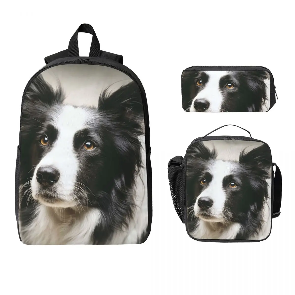 Working Border Collie Backpack Boys Girls BookBag School Bag Laptop Shoulder Bags 3ps Insulated Lunch Bag Pencil Case
Working Border Collie Backpack Boys Girls BookBag School Bag Laptop Shoulder Bags 3ps Insulated Lunch Bag Pencil Case