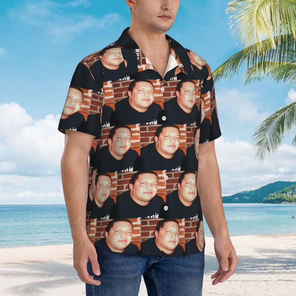 Sal Hawaiian Shirts Casual Men Short Sleeve Shirt for Summer Beach Men's Button Tops
Sal Hawaiian Shirts Casual Men Short Sleeve Shirt for Summer Beach Men's Button Tops