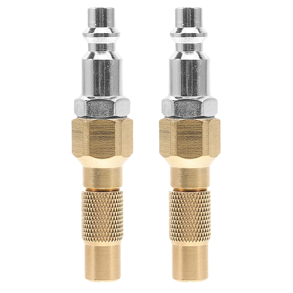 2pcs Threaded Tire Inflation Connector Quick Release Air Hose Attachments Compressors Leak-Proof Male Nozzle Adapter Outdoor
2pcs Threaded Tire Inflation Connector Quick Release Air Hose Attachments Compressors Leak-Proof Male Nozzle Adapter Outdoor