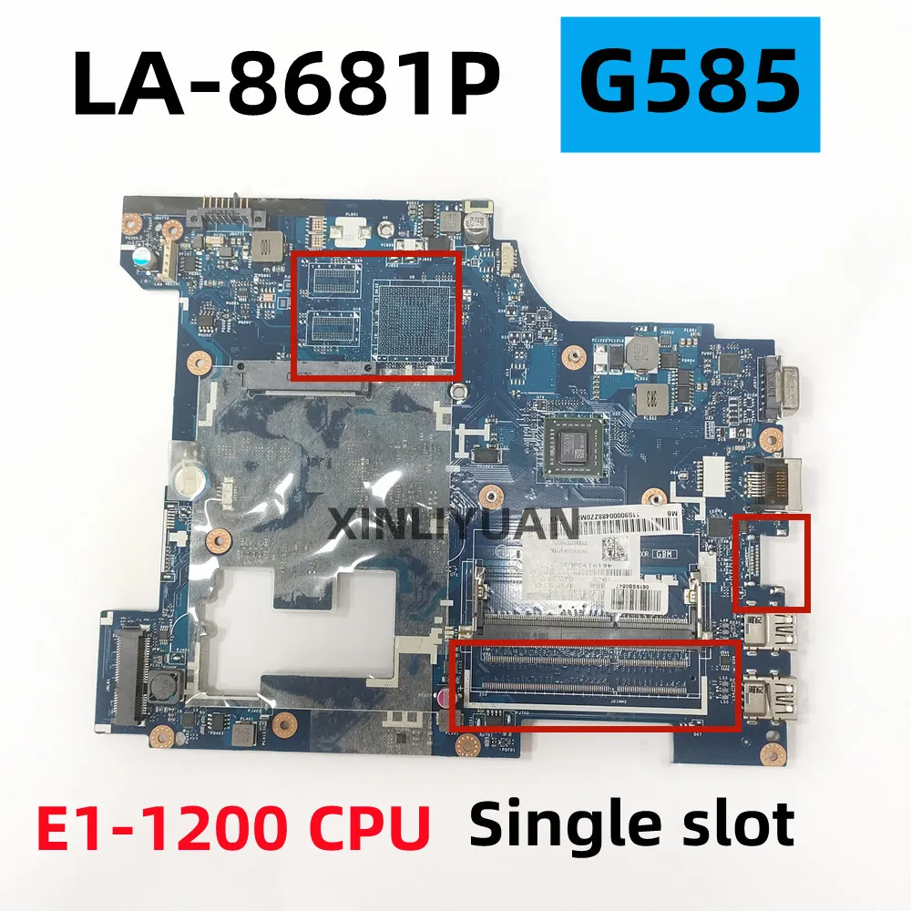 QAWGE-LA-8681P FOR Lenovo IDEAPAD G585 Notebook Computer Motherboard, AMD E1-1200 CPU DDR3 : 90001087 100% tested
QAWGE-LA-8681P FOR Lenovo IDEAPAD G585 Notebook Computer Motherboard, AMD E1-1200 CPU DDR3 : 90001087 100% tested