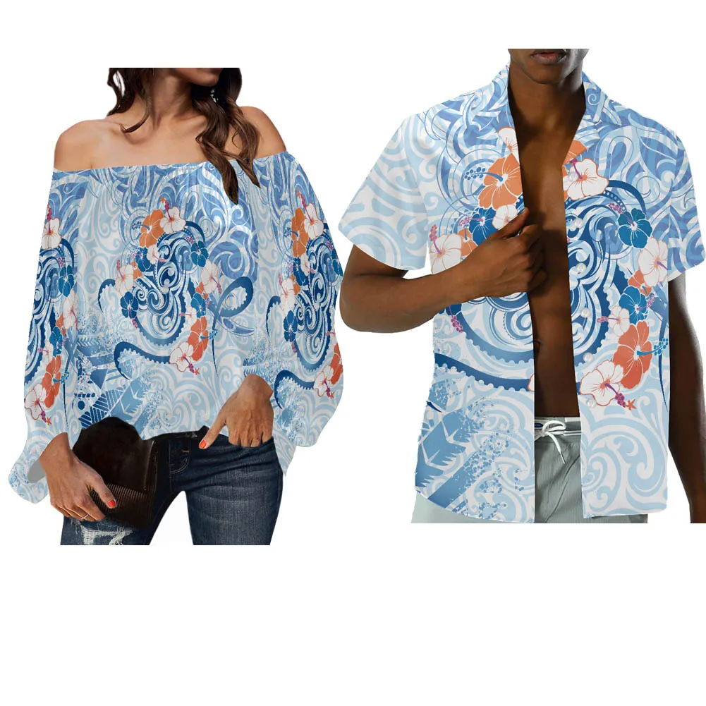 HYCOOL Polynesian Tribal Off Shoulder Women Blouse Flare Sleeve Loose Tops And Shirt White Blouses For Women Fashion 2022 Summer
HYCOOL Polynesian Tribal Off Shoulder Women Blouse Flare Sleeve Loose Tops And Shirt White Blouses For Women Fashion 2022 Summer