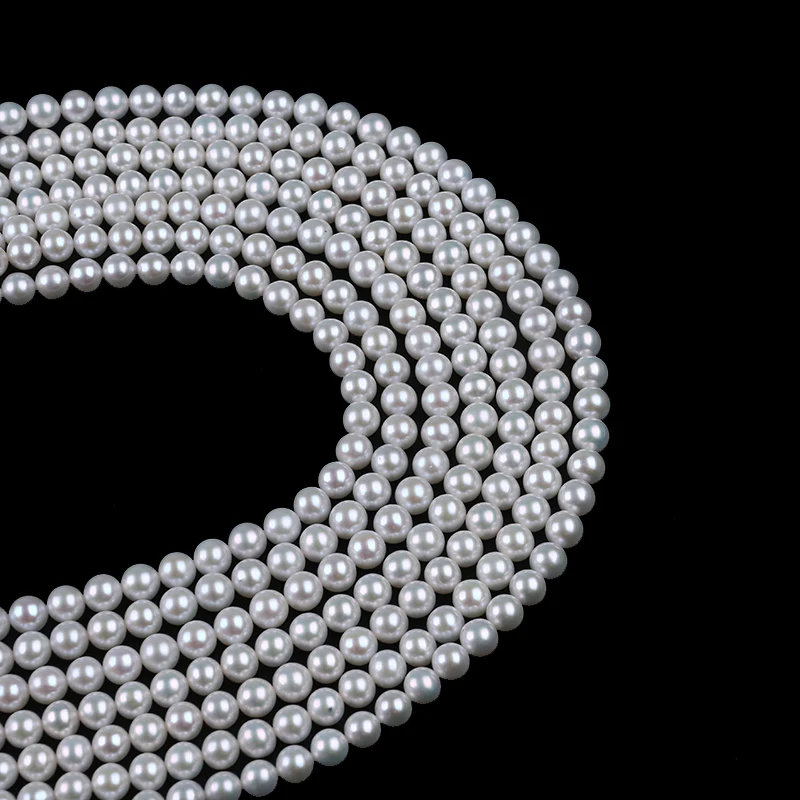 7-8mm Natural White AK Round Freshwater Pearl Strand Wholesale For Necklace Making
7-8mm Natural White AK Round Freshwater Pearl Strand Wholesale For Necklace Making