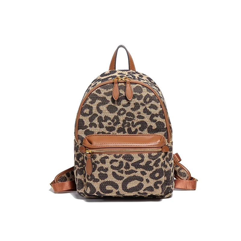 Versatile new leopard print single and double shoulder bag, personalized and trendy, large capacity bag for travel and work
Versatile new leopard print single and double shoulder bag, personalized and trendy, large capacity bag for travel and work