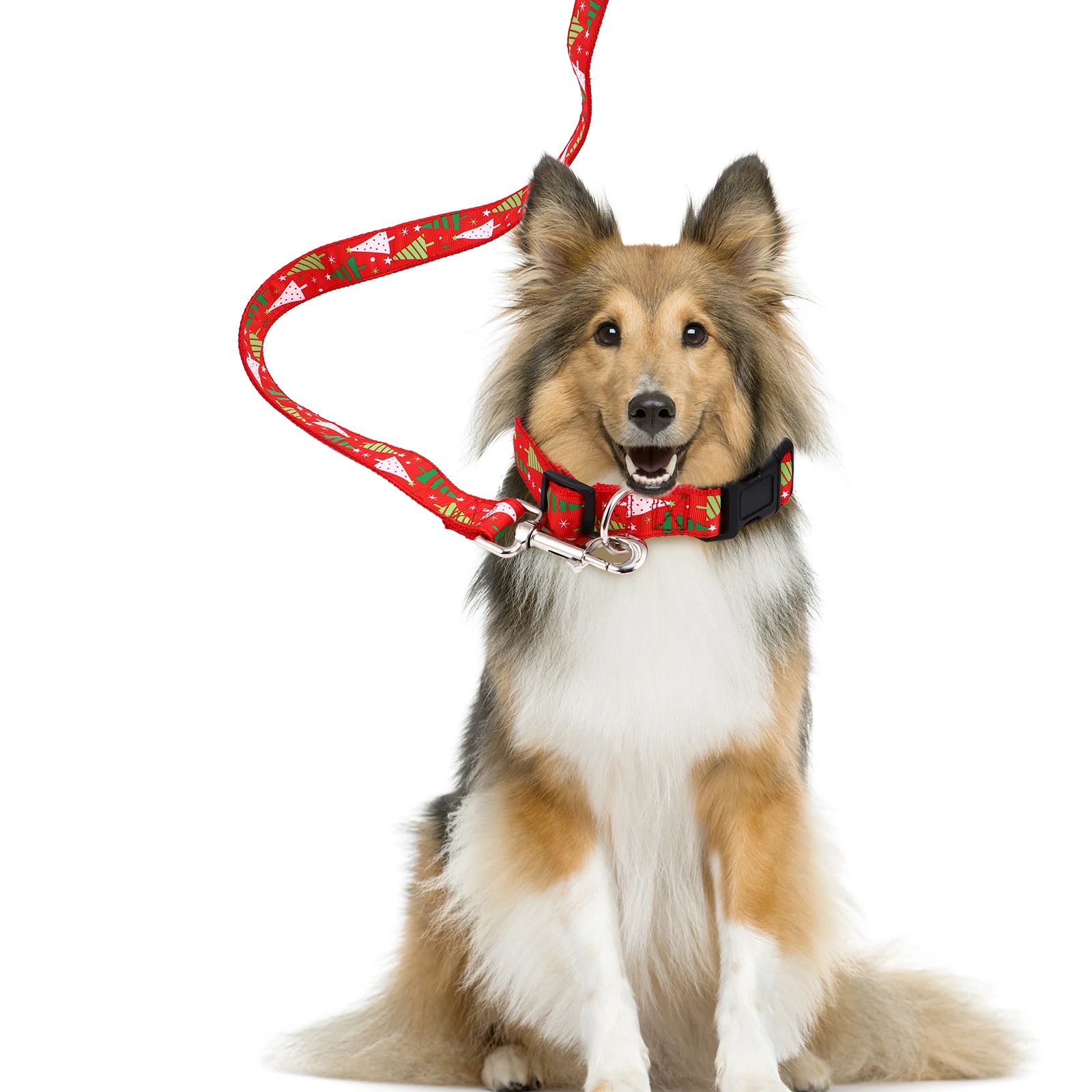 Christmas Pet Collar Leash Set Small Dog Necklace Rope Xmas Tree Pattern Nylon Material Adjustable Practical Long Lasting Pet
Christmas Pet Collar Leash Set Small Dog Necklace Rope Xmas Tree Pattern Nylon Material Adjustable Practical Long Lasting Pet