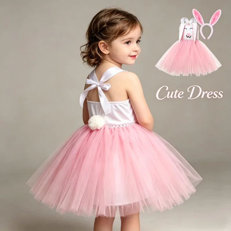 Cute Plush Rabbit Dress with Droopy Ears, Tutu Skirt for Spring Party & Stage Performance,Bunny Outfit for Festival Celebrations
Cute Plush Rabbit Dress with Droopy Ears, Tutu Skirt for Spring Party & Stage Performance,Bunny Outfit for Festival Celebrations