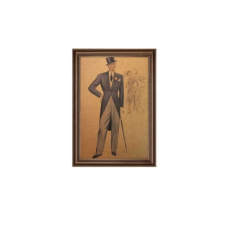 Suit shop decoration hanging paintings, atmosphere model room clothing store large wall hanging
Suit shop decoration hanging paintings, atmosphere model room clothing store large wall hanging